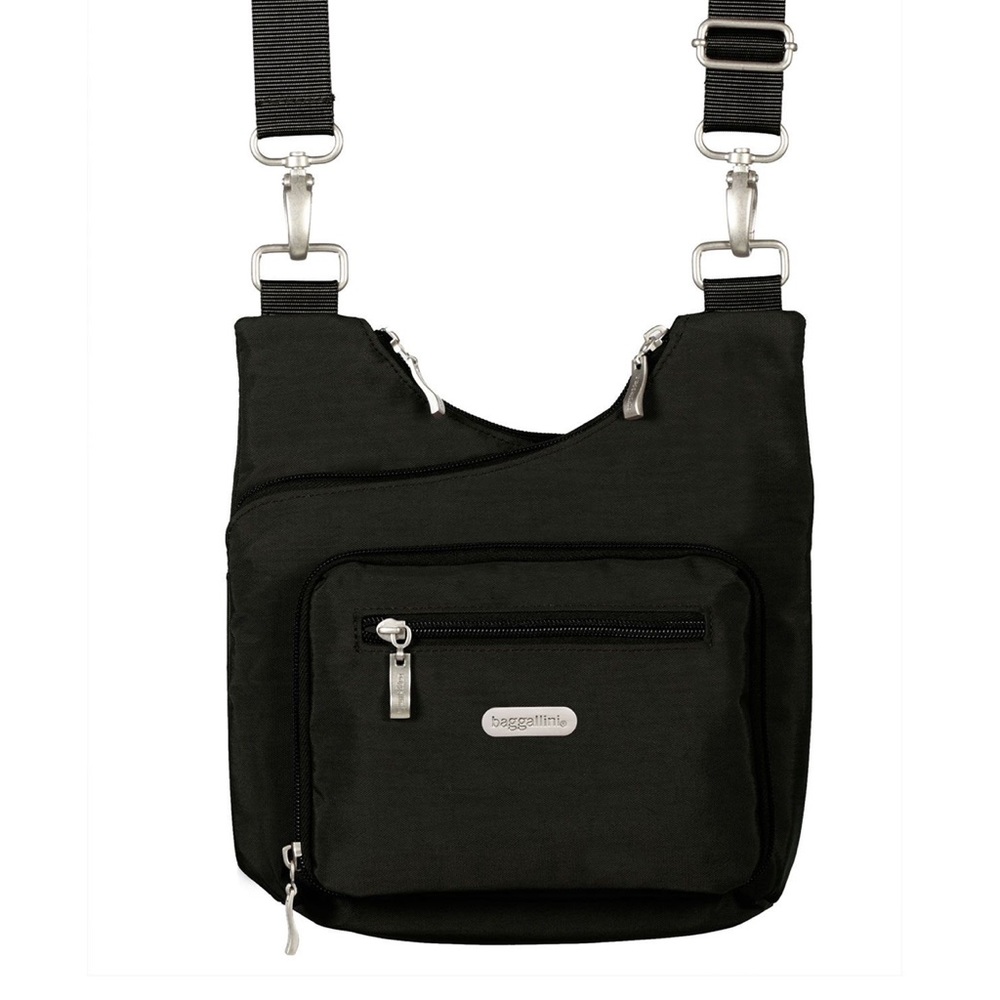 Baggallini | Criss Cross Bag Purse black | Item # MCC570BSA